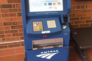 EZ Access hardware used in Amtrak self service kiosk.